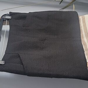 Outback Red Textured Black Mini Skirt